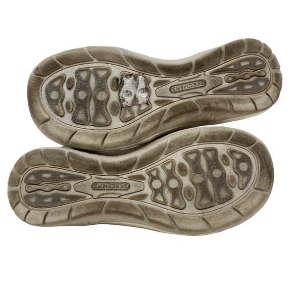 Skechers Reggae Cup Oh Snap! Sport Sandal Gray Elastic Stretch Sling Back Sandal - Picture 10 of 12